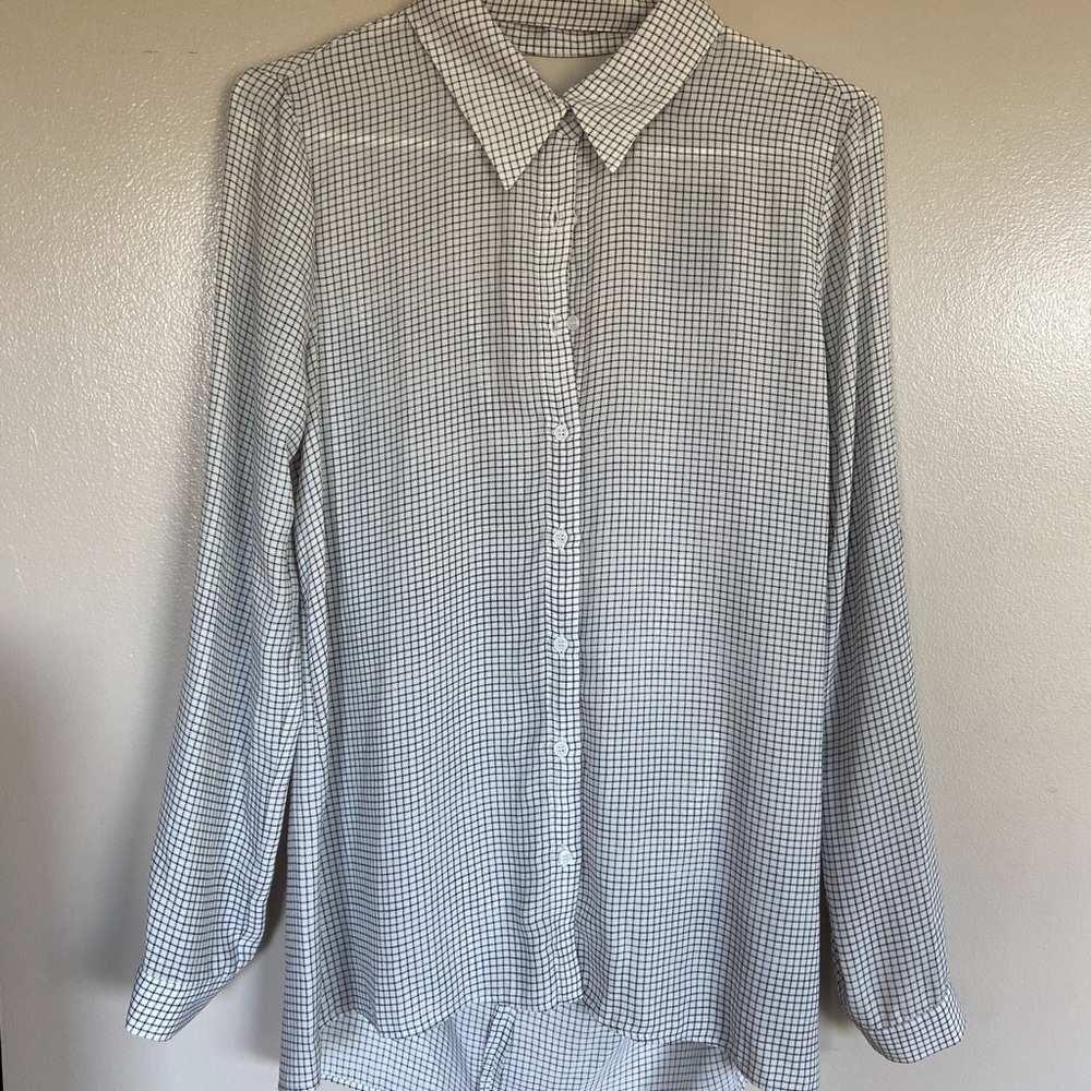 Twisted back blouse